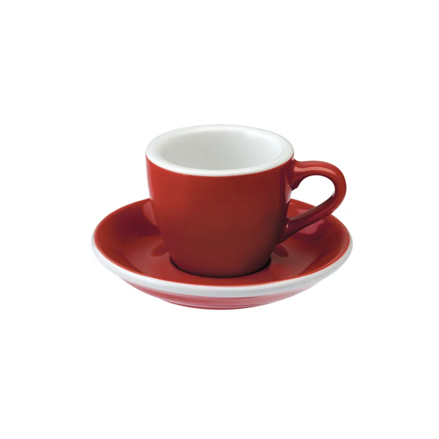 Loveramics Egg Cup - Espresso 80ml, RED