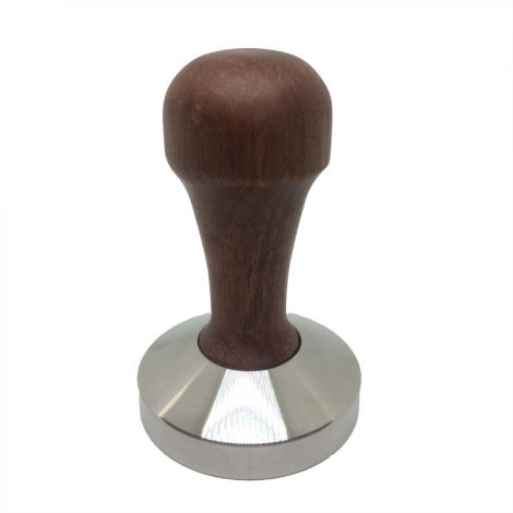 Tamper Kaffia 53mm flat walnut