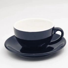 Kaffia Cappuccino Cup 220ml - dark blue