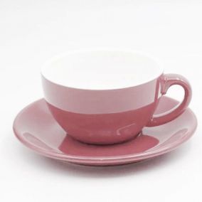 Cappuccino cup Kaffia 220ml - salmon