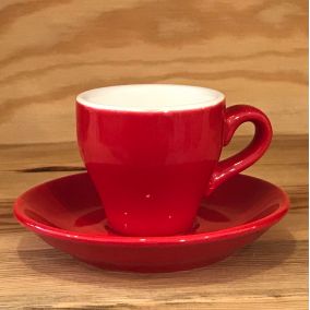 Kaffia espresso cup 80ml - red