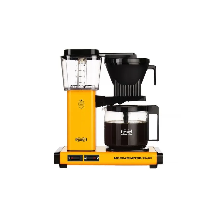 Moccamaster KBG Select YELLOW PEPPER coffee machine