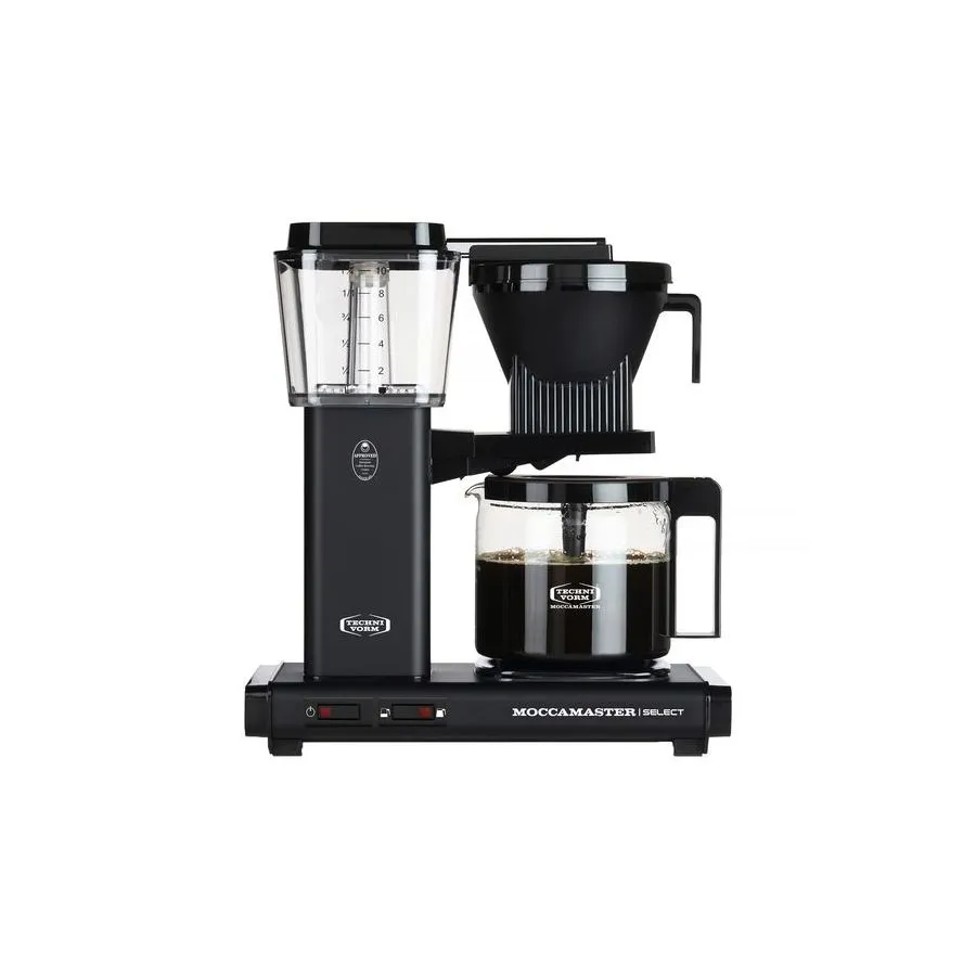 Moccamaster KBG Select MATT BLACK coffee machine