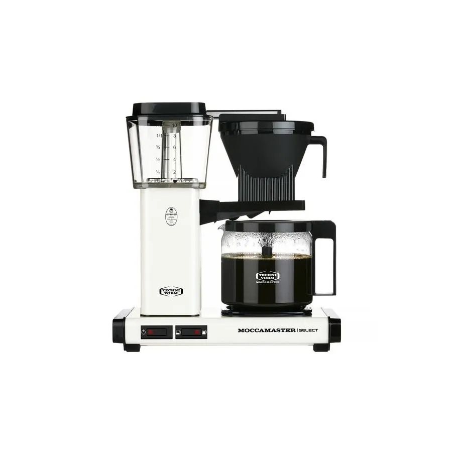 Moccamaster KBG Select OFF-WHITE coffee machine