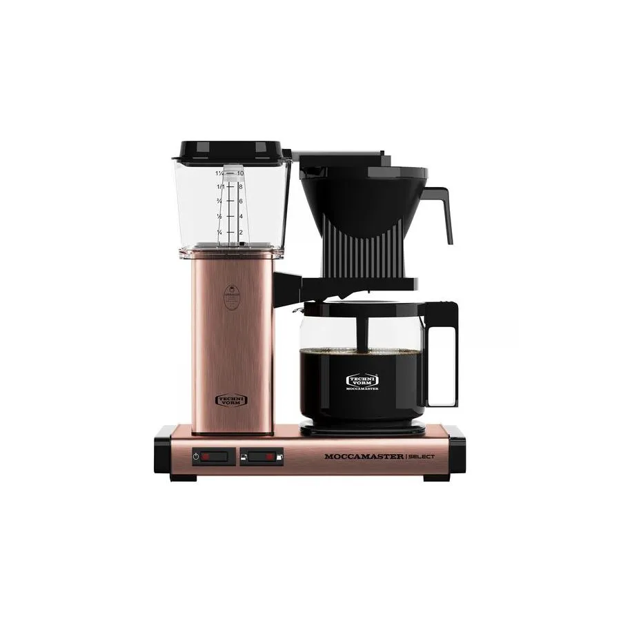 Moccamaster KBG Select COPPER coffee machine