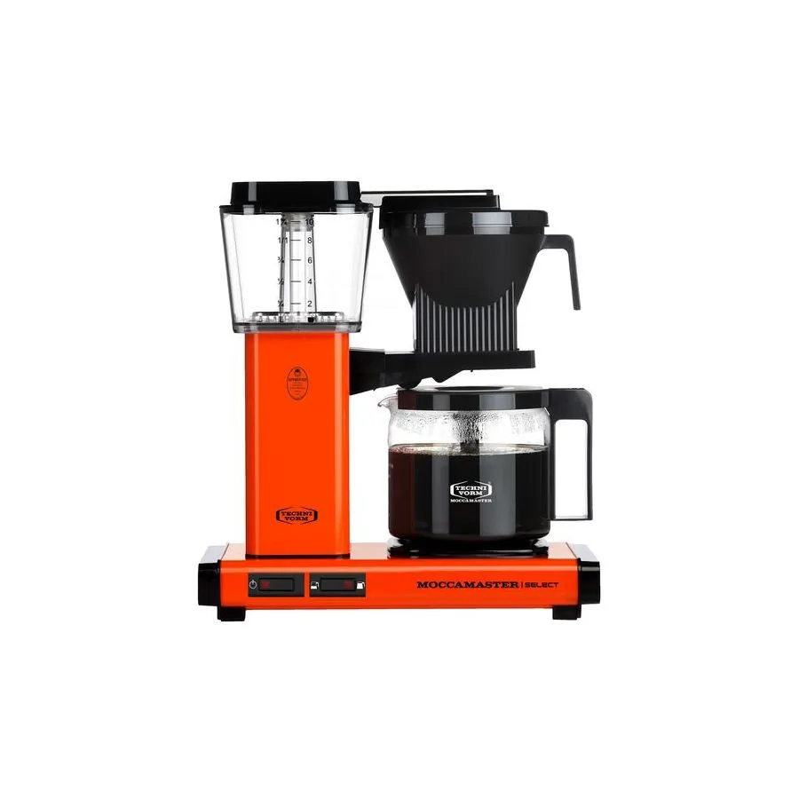 Moccamaster KBG Select ORANGE coffee machine