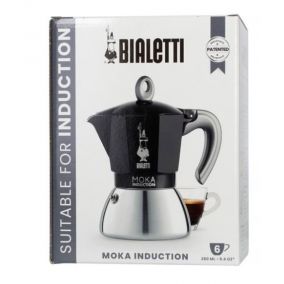 Bialetti Moka Induction 6 šálků černá NEW