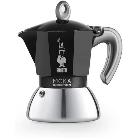 Bialetti Moka Induction 4 cups black NEW