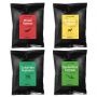 Don't know which 100% arabica coffee to choose? Buy this mix of 4 different packs of 250g each and get 10% off the price! A total of 1 kg of roasted coffee .


