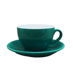 Cappuccino Cup Kaffia 200ml - Turquoise