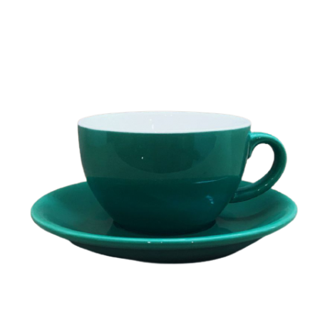 Cappuccino Cup Kaffia 200ml - Turquoise