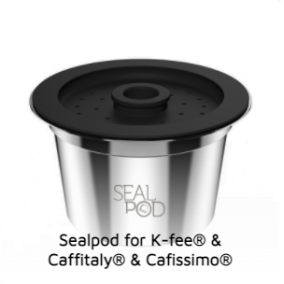 Sealpod FeePod capsules for Tchibo Cafissimo® and Caffitaly®