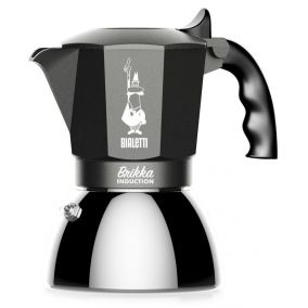 Moka konvice Bialetti Brikka Induction 4 šedá