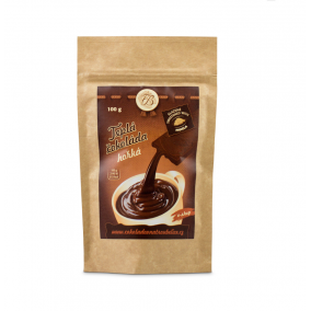 Hot dark chocolate 100g, chocolate factory Troubelice