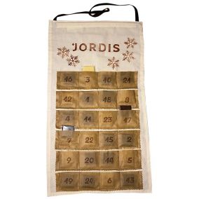 Chocolate Jordis Advent calendar 24 x 4 g