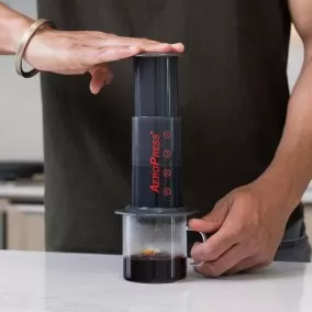 Aeropress Aerobie coffee machine with 100 filters