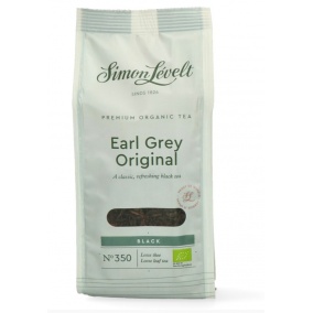 Loose black Earl Grey tea Simon Lévelt BIO 90 g