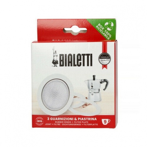 Sealing Bialetti aluminium coffee machine 9 cups