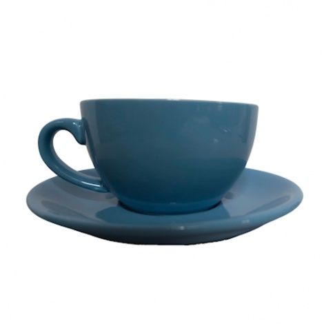 Cappuccino Cup Kaffia 200ml - Sky Blue