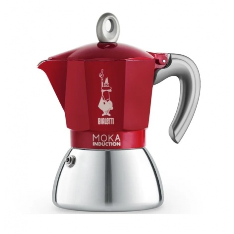 Bialetti Moka Induction 6 šálků červená NEW