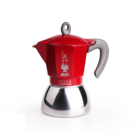 Bialetti Moka Induction 6 cups red NEW