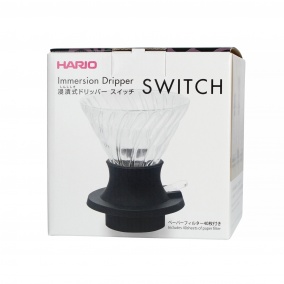 Hario Immersion Switch V60-02 dripper with filters