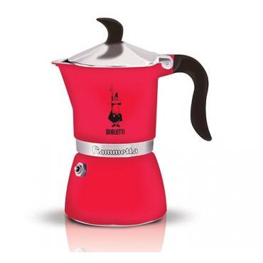 Bialetti Fiammetta 3 salmon moka kettle