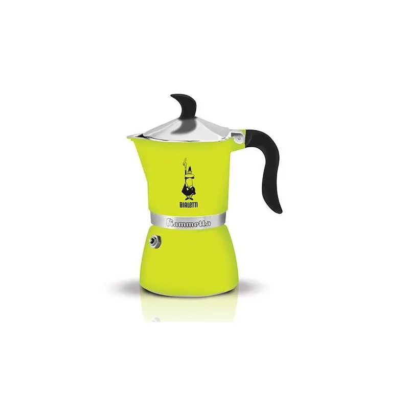 Bialetti Fiammetta 3 Green Moka Teapot