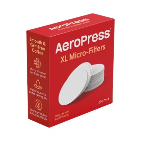 Aeropress XL filtry 200 ks