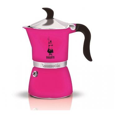 Bialetti Fiammetta 3 růžová moka konvice