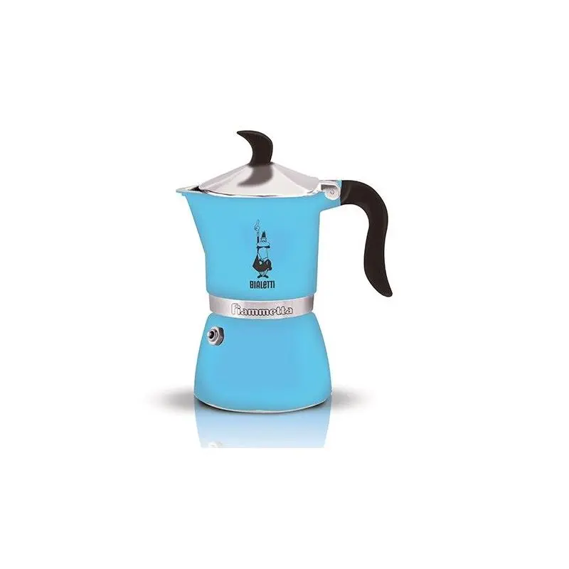 Bialetti Fiammetta 3 Blue Moka Teapot