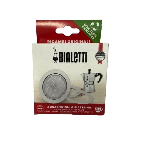 Sealing Bialetti aluminium coffee maker 3-4 cups