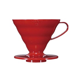 Hario Dripper V60 (VD-INT-02R) červený, plastový