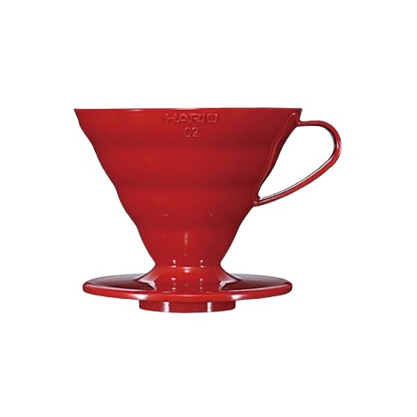 Hario Dripper V60 (VD-INT-02R) červený, plastový