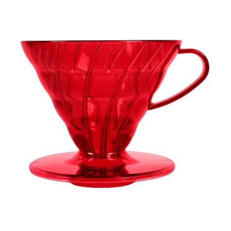 Hario Dripper V60 -02T Desert Red - plastový