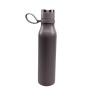 Stainless steel double-walled Thermos flask Excellent with excellent thermal insulation properties . With a practical rubber strap. Volume: 0.5 liter.