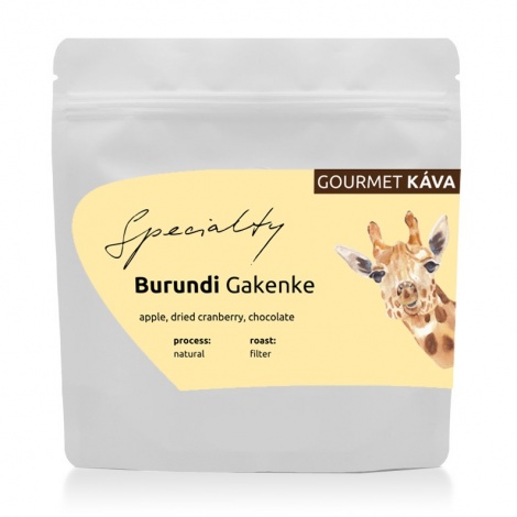 GourmetKáva Specialty Burundi Gakenke 250g