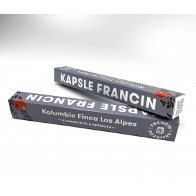 Kafe Francin ESPRESSO CAPSULES KOLUMBIA Finca Los Alpes