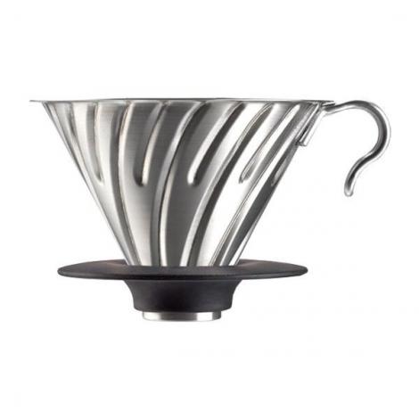 Hario dripper V60-02 stainless steel (VDM-02HSV)