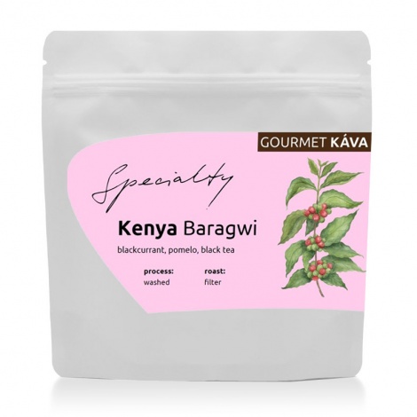 GourmetCoffee Specialty Kenya Baragwi - Guama AA 250g