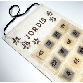 Chocolate Jordis Advent calendar 24 x 4 g