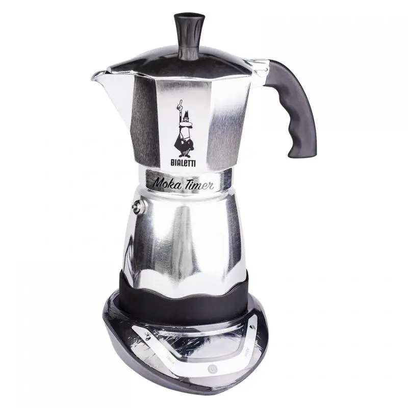 Bialetti Moka Timer 6 Electric Moka Teapot