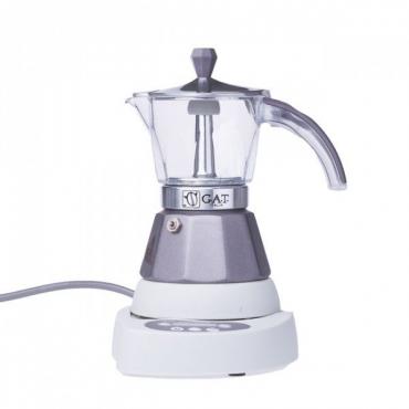 GAT Vintage 2-4 electric moka kettle gray