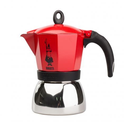 Bialetti Moka Induction 6 cups red