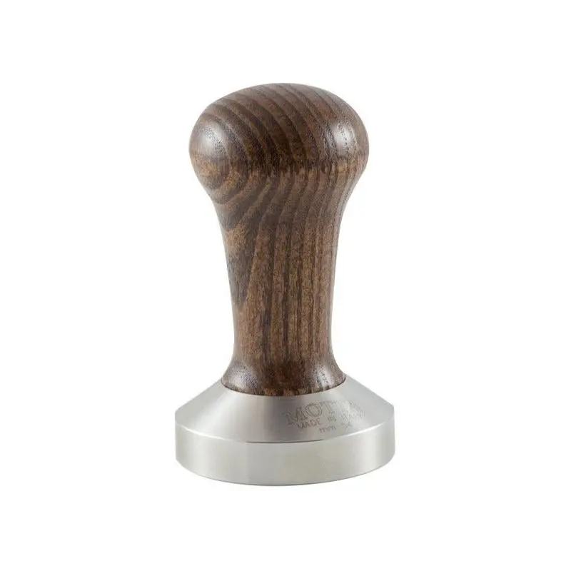 Tamper Motta 54mm nerez/dřevo