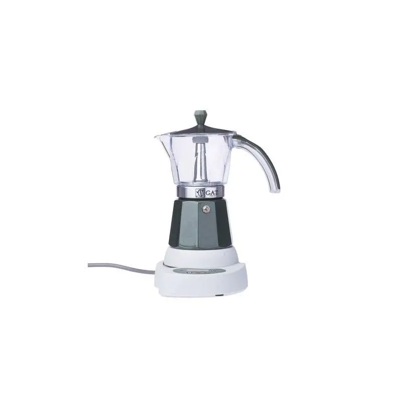 GAT Vintage 4-6 electric moka kettle green